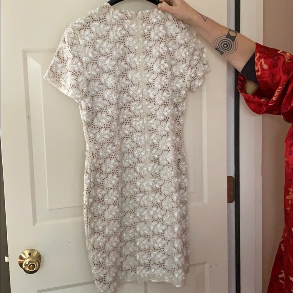 French Connection beaded cotton dress - Picture 2 of 6